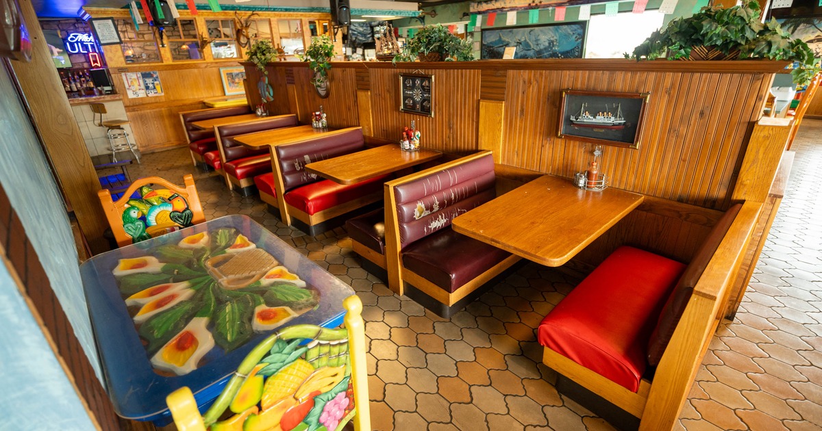 Interior, dining area