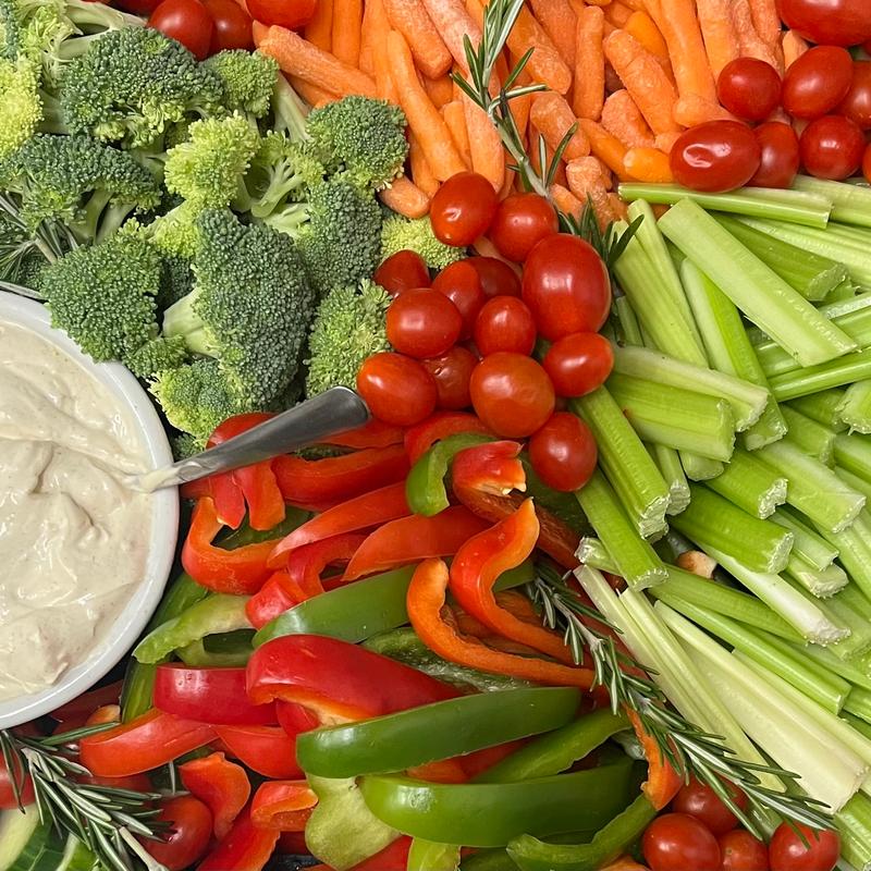 Fresh Vegetables Served with Patti’s Homemade Dips photo