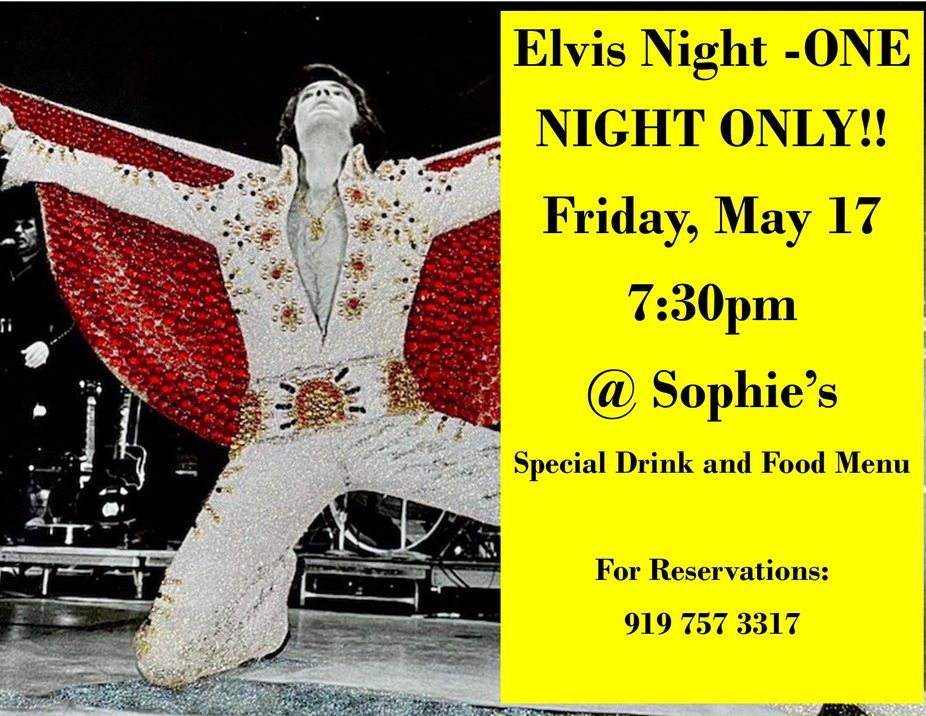 Elvis Night at Sophie's event photo