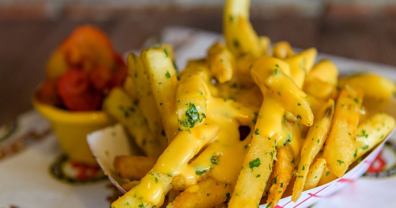 Garlic Cheese Fries