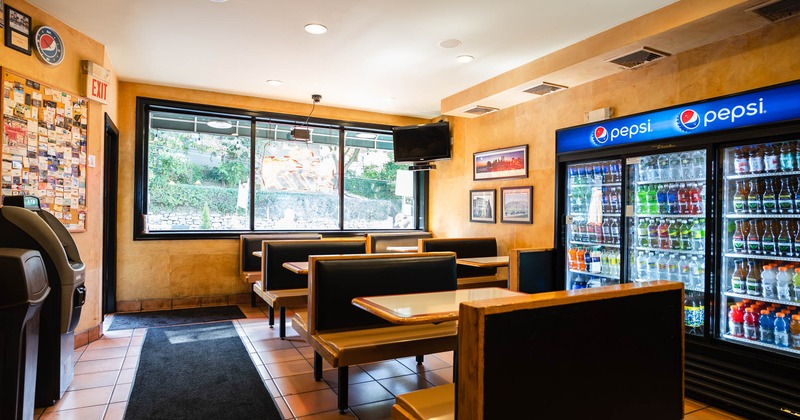 Interior, dining area