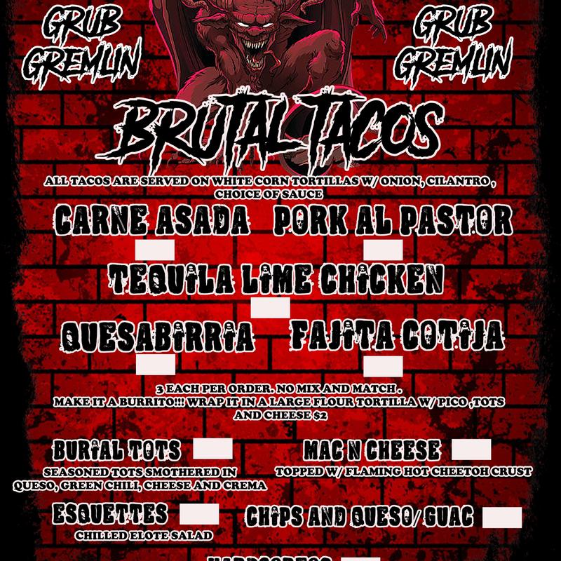 Food Truck Menu photo