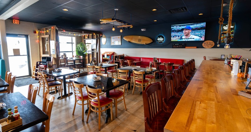Interior, dining area
