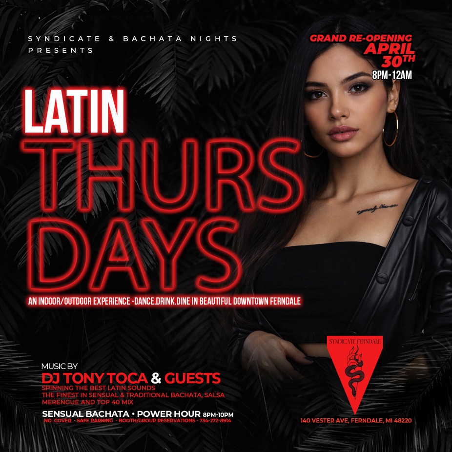 THURSDAY LATIN NIGHTS event photo