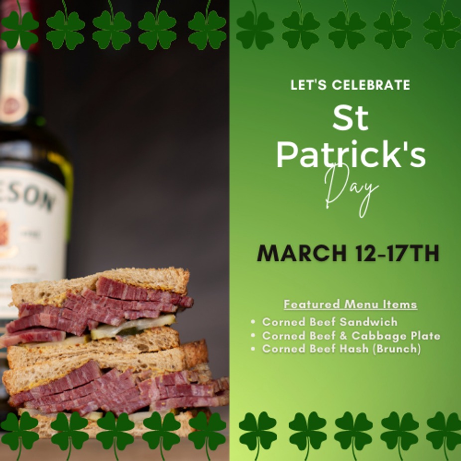 Celebrate St. Patricks Day all week! March 12-17th! event photo