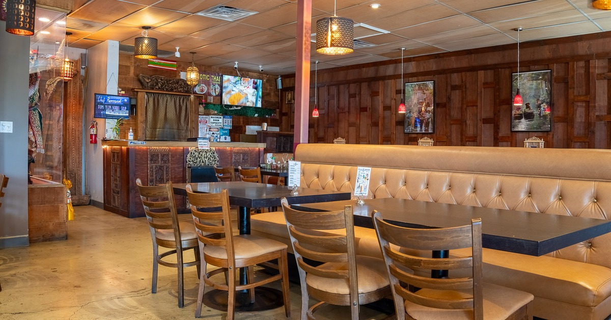 Interior of modern and cozy seating area