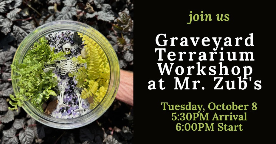 Graf's Graveyard Terrarium Workshop event photo