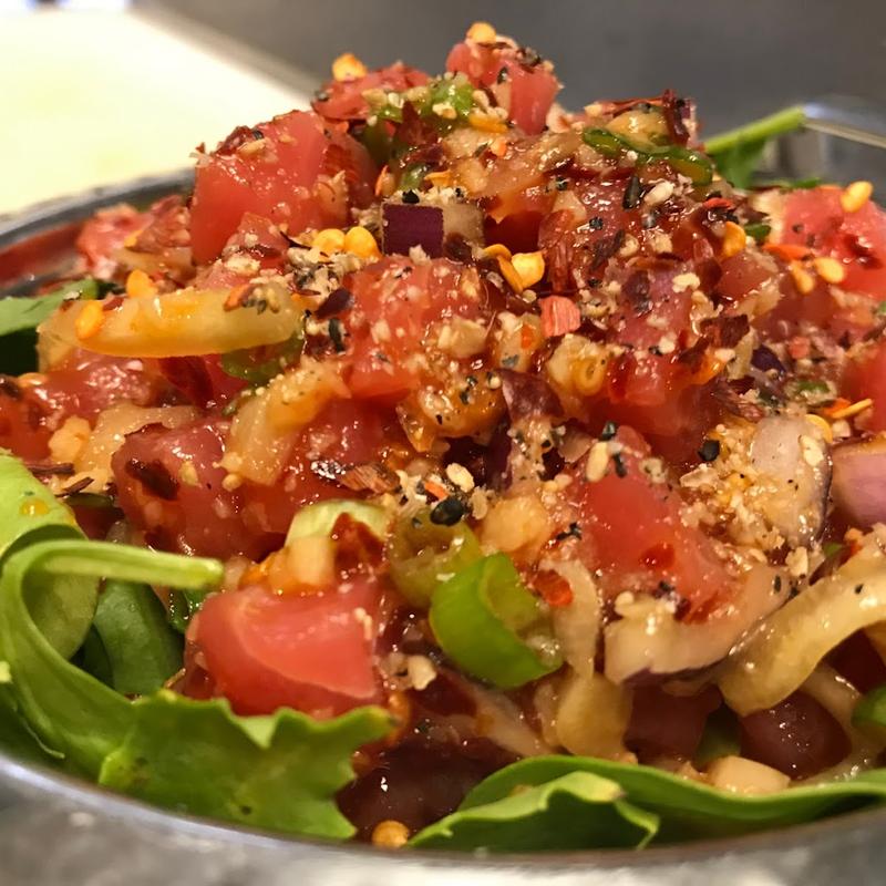Spicy Garlic Ahi Poke photo
