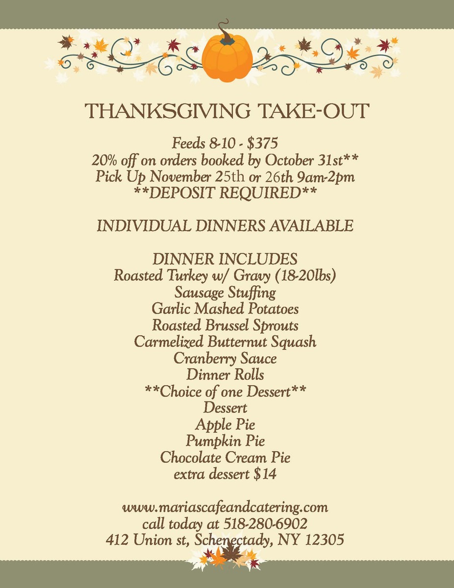 Thanksgiving event photo