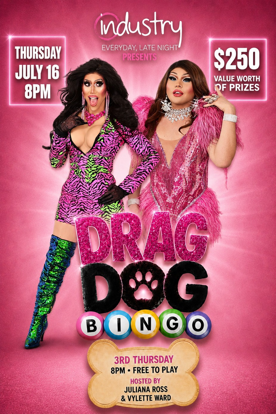 Drag Dog Bingo! event photo
