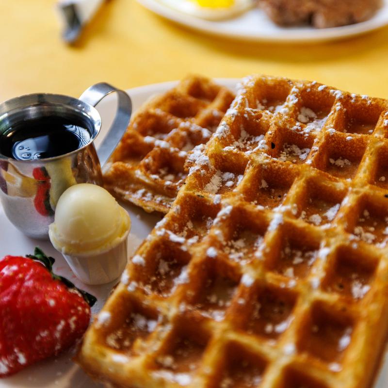 menu item 8 of 10, Belgium Waffles