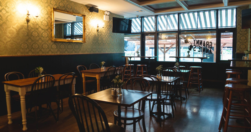 Tables ready for guests