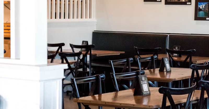 Interior, dining area