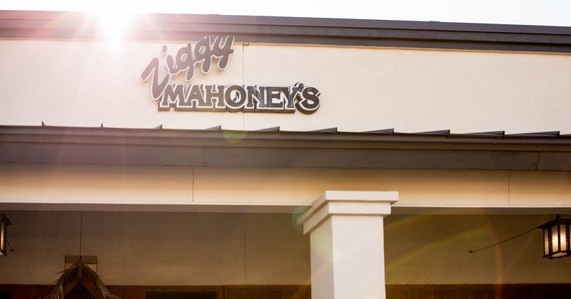 Ziggy Mahoney's front sign