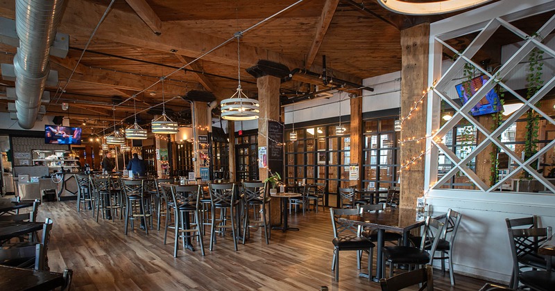 Interior, dining area