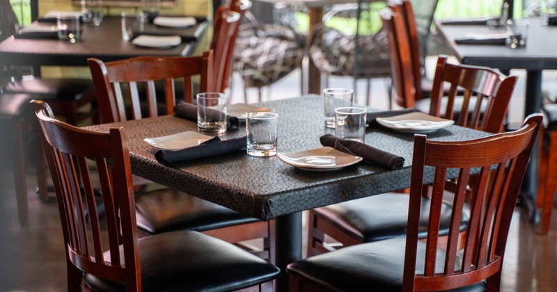 Interior dining area