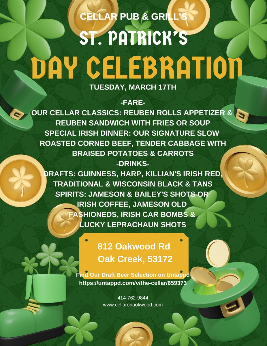 St. Patty's at The Cellar event photo