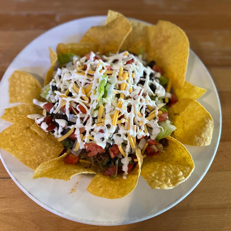 Birria Verde Taco Salad photo