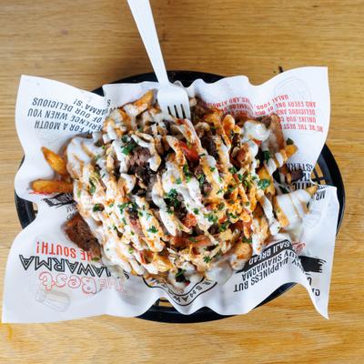 Beef & Lamb Loaded Fries.