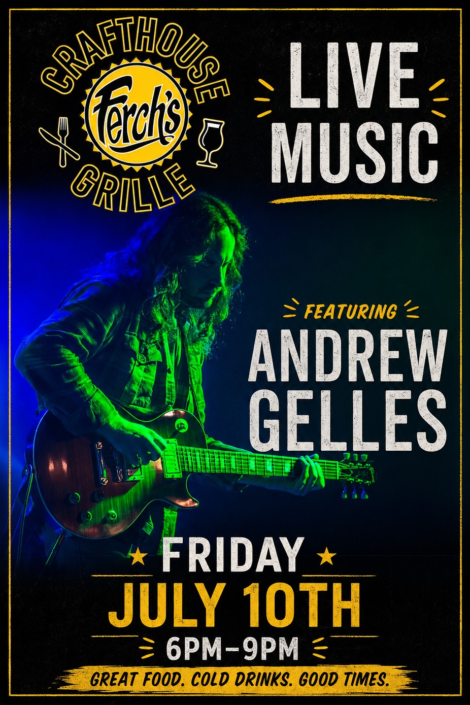 Live Music - Andrew Gelles event photo