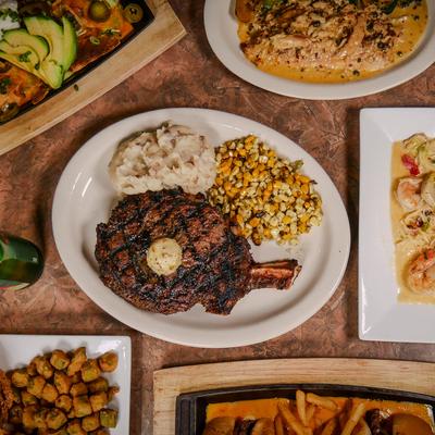 Full table, top view.