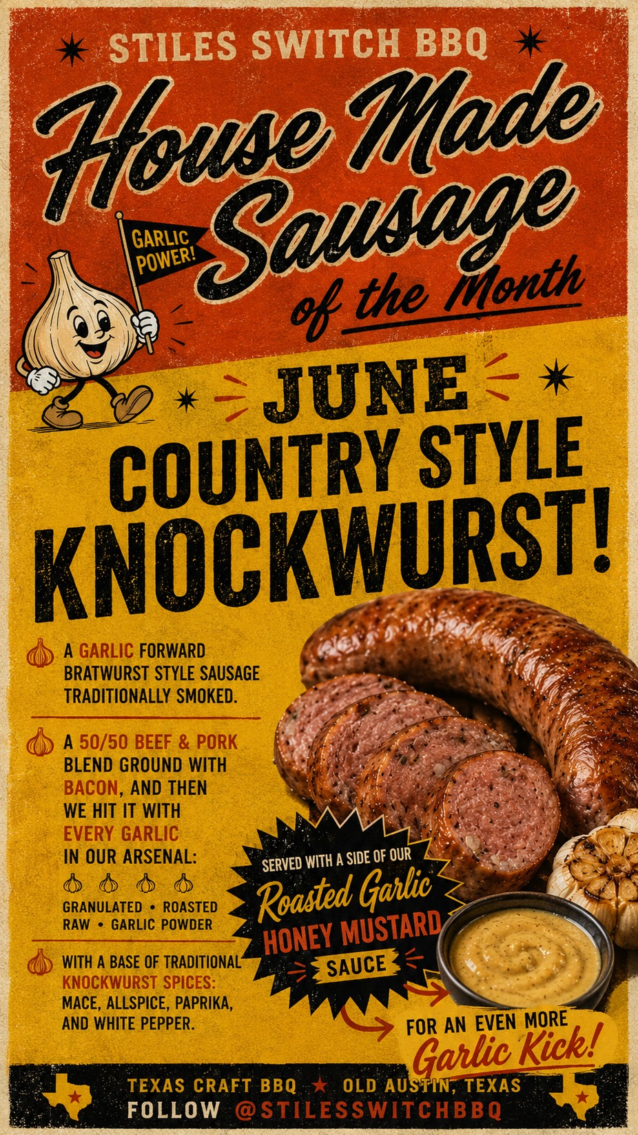 Daily specials for Saturday, June 6th