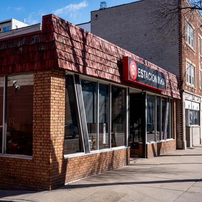 The restaurant building.