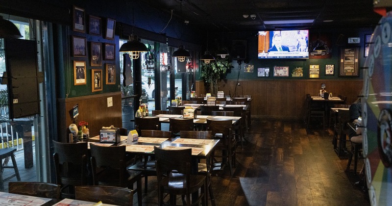 Interior dining area