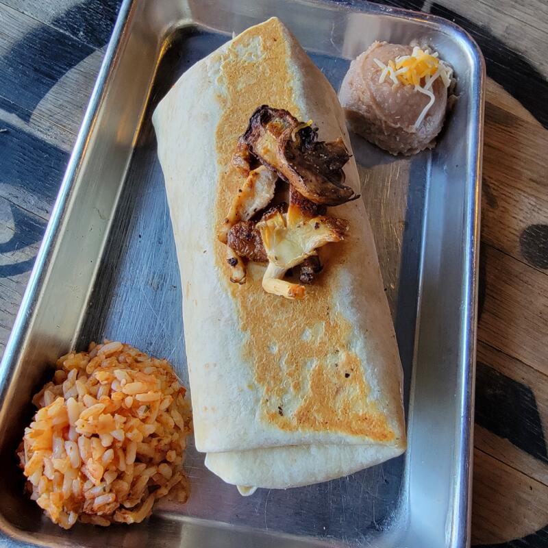 Wild Mushroom Burrito photo