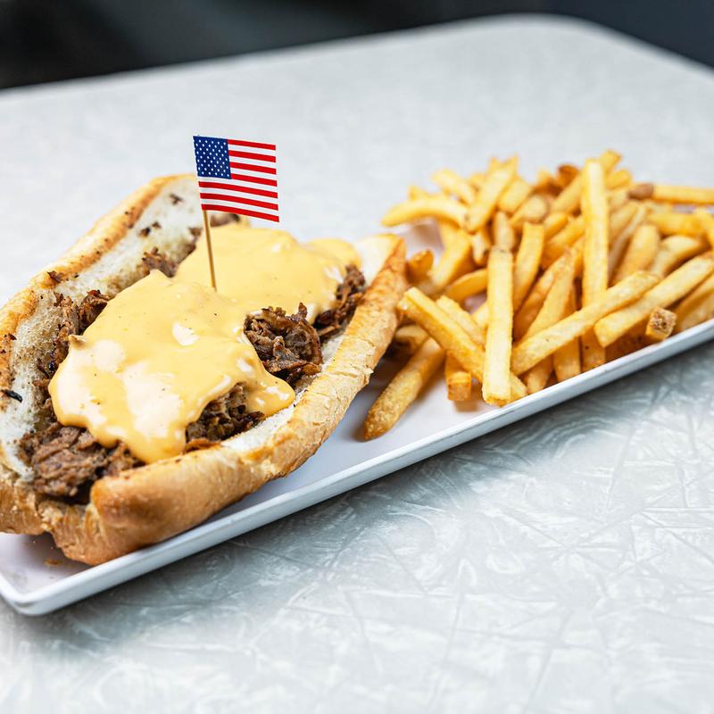 menu item 6 of 6, Cheesesteak