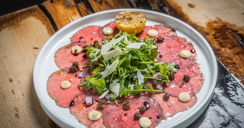 Beef carpaccio