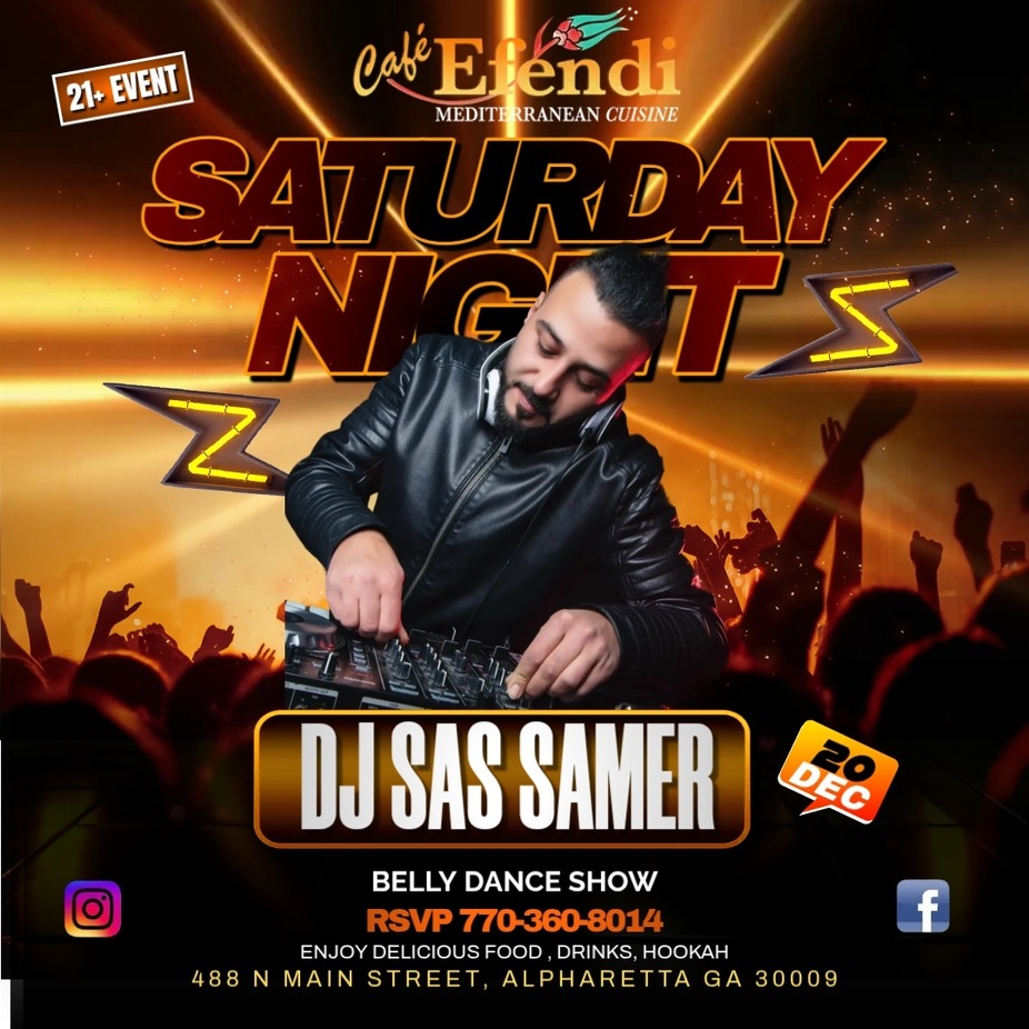 🔥 Saturday Night at Café Efendi 🔥 event photo
