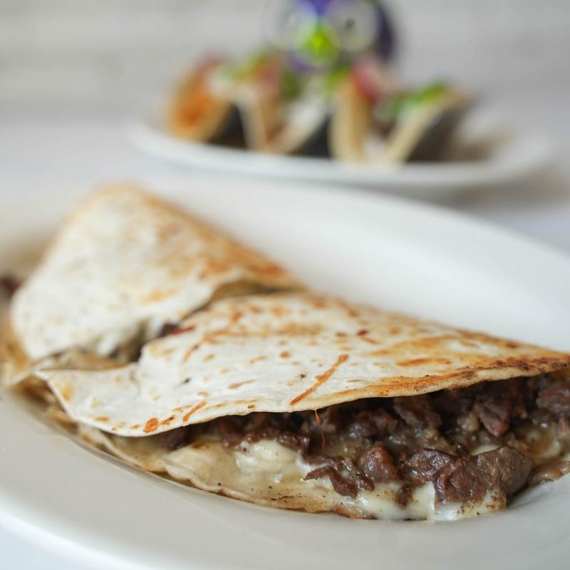 Large Quesadilla with Flour Tortilla photo