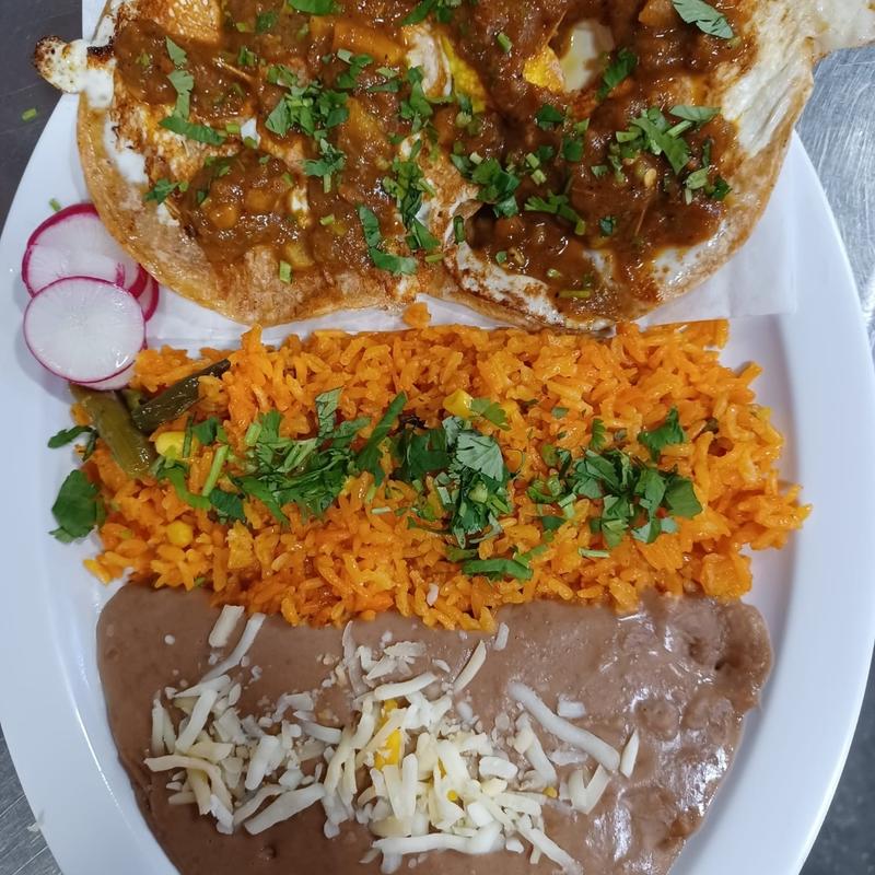 menu item 1 of 9, Huevos Rancheros