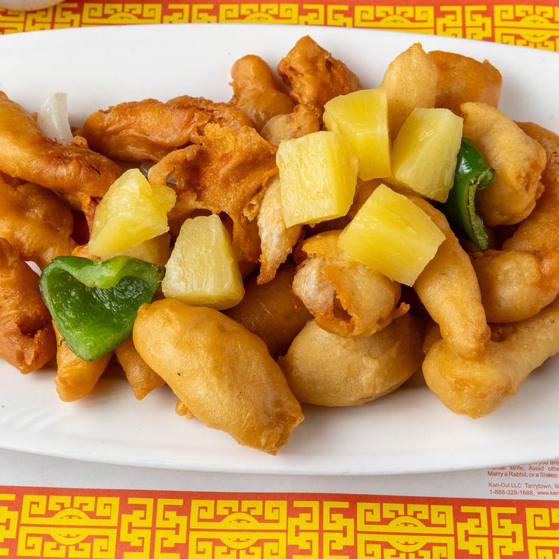 menu item 9 of 9, Sweet and Sour Chicken