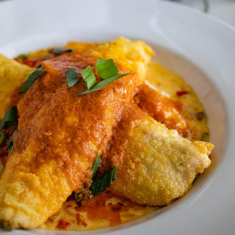 Cornmeal Crusted North Carolina Trout photo