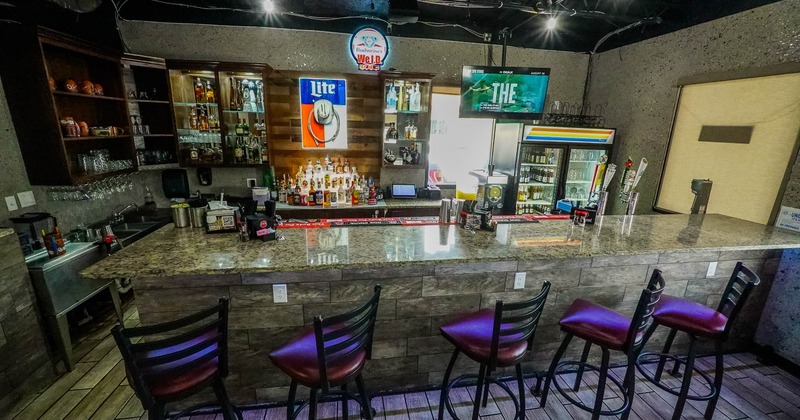 Interior, bar, stools