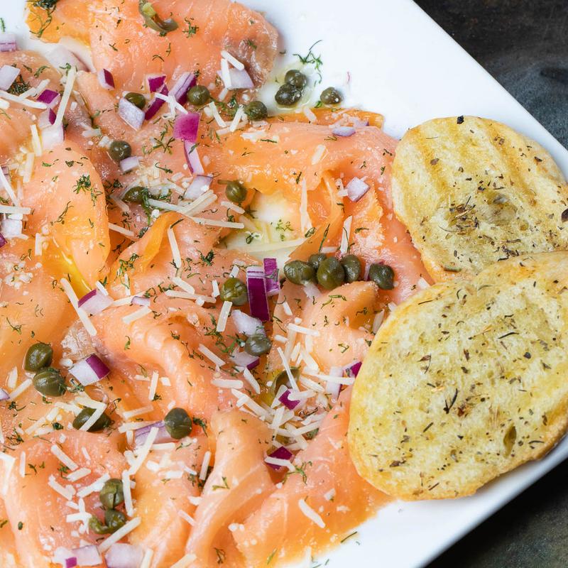 Smoked Salmon Carpaccio photo