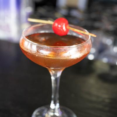 Manhattan cocktail.