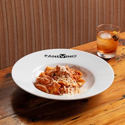 Pappardelle Bolognese.