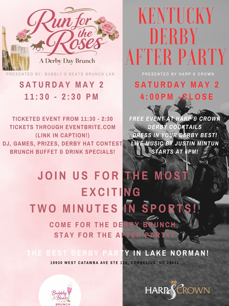 Kentucky Derby - All Day Party at Harp & Crown! event photo