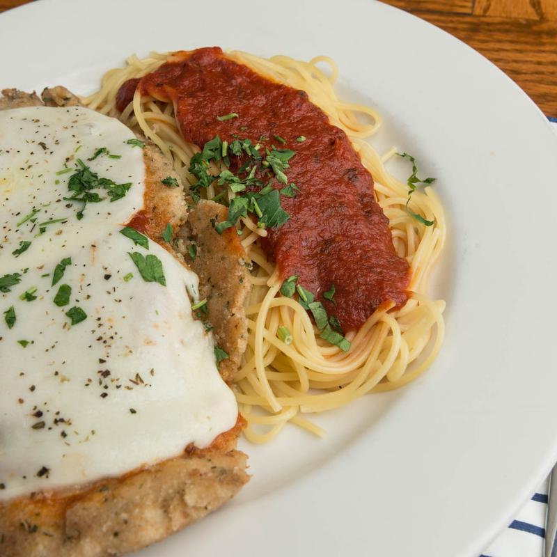 Eggplant or Chicken Parmigiana photo