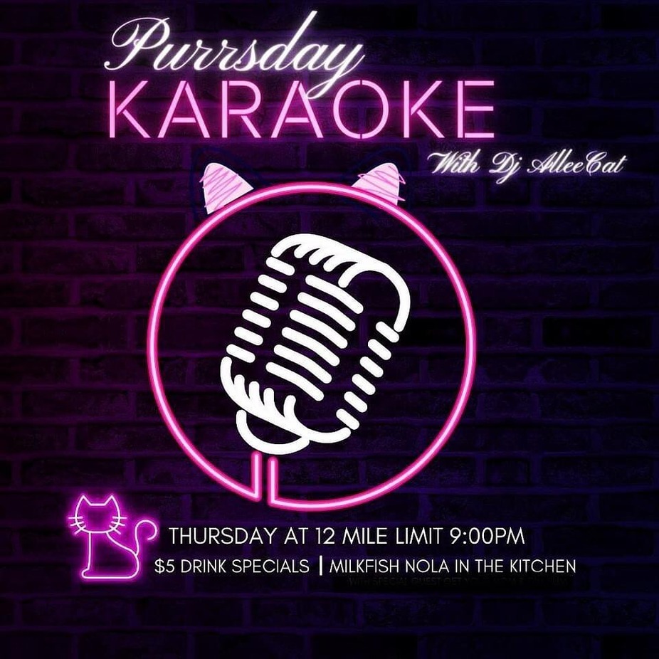 Purrsday Karaoke! event photo