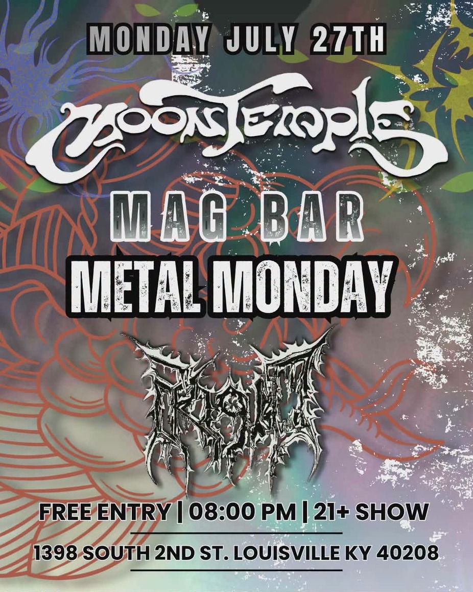 Mag Bar Metal Monday presents - Moontemple and Frigid event photo