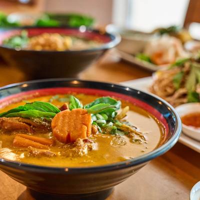 Chicken Curry with Brea.