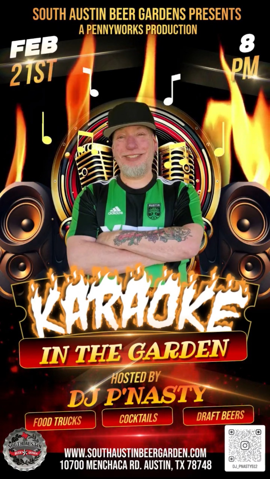 Karaoke in the Garden event photo