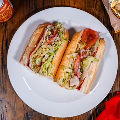 Spicy Italian Sandwich.