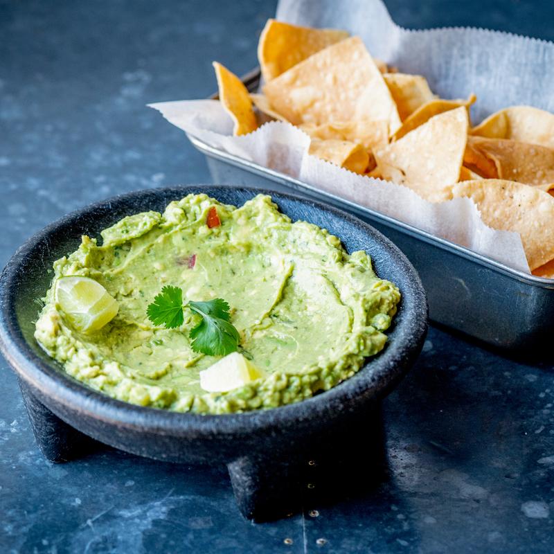 Side of Guacamole & Chips (VG, GF) photo
