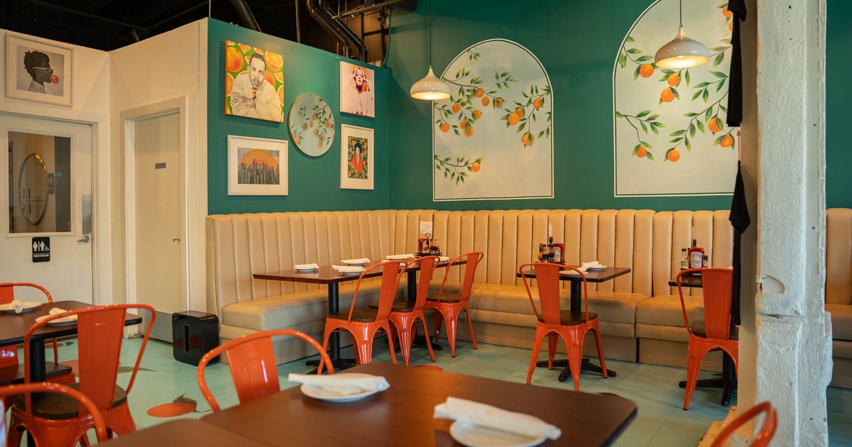 Interior, seating area