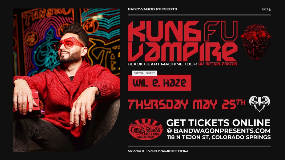 Kung Fu Vampire with Wil E Haze event photo